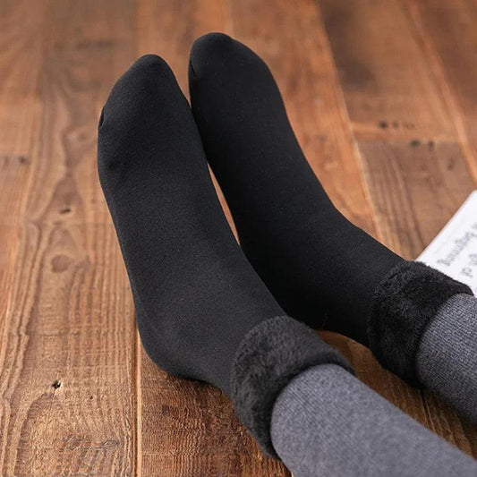 Kit Meia Térmica Aveludada - Fluffy (Compre 3 Pares e Leve 5) - Compra Encantada