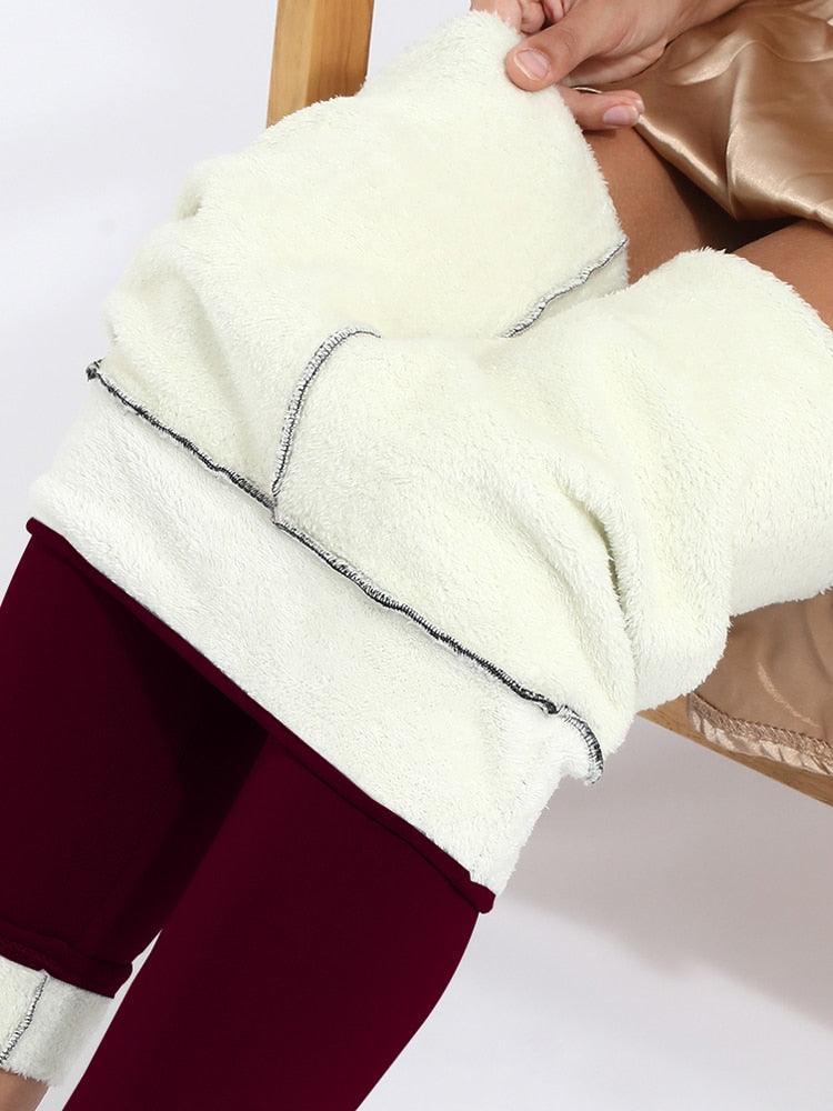 Legging de Lã Térmica - LuxeFleece - Compra Encantada